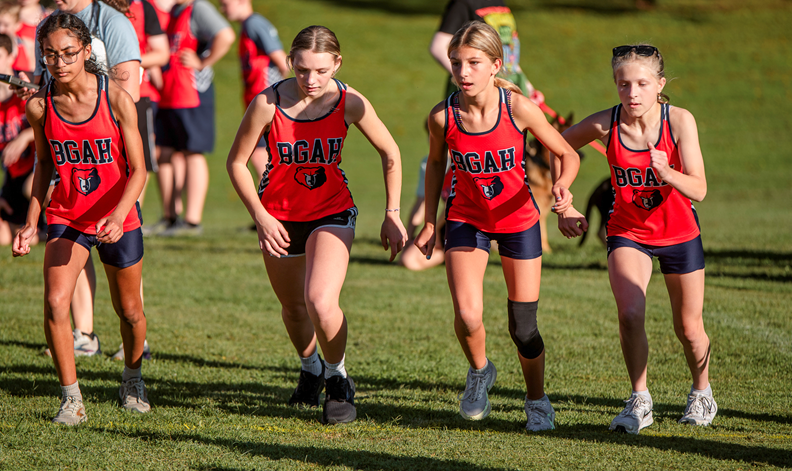 Modified girls running