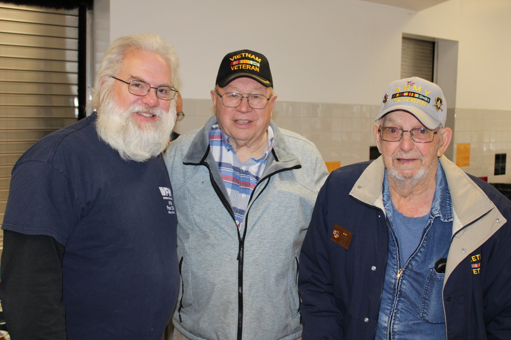 Veterans at Veterans Day Breakfast
