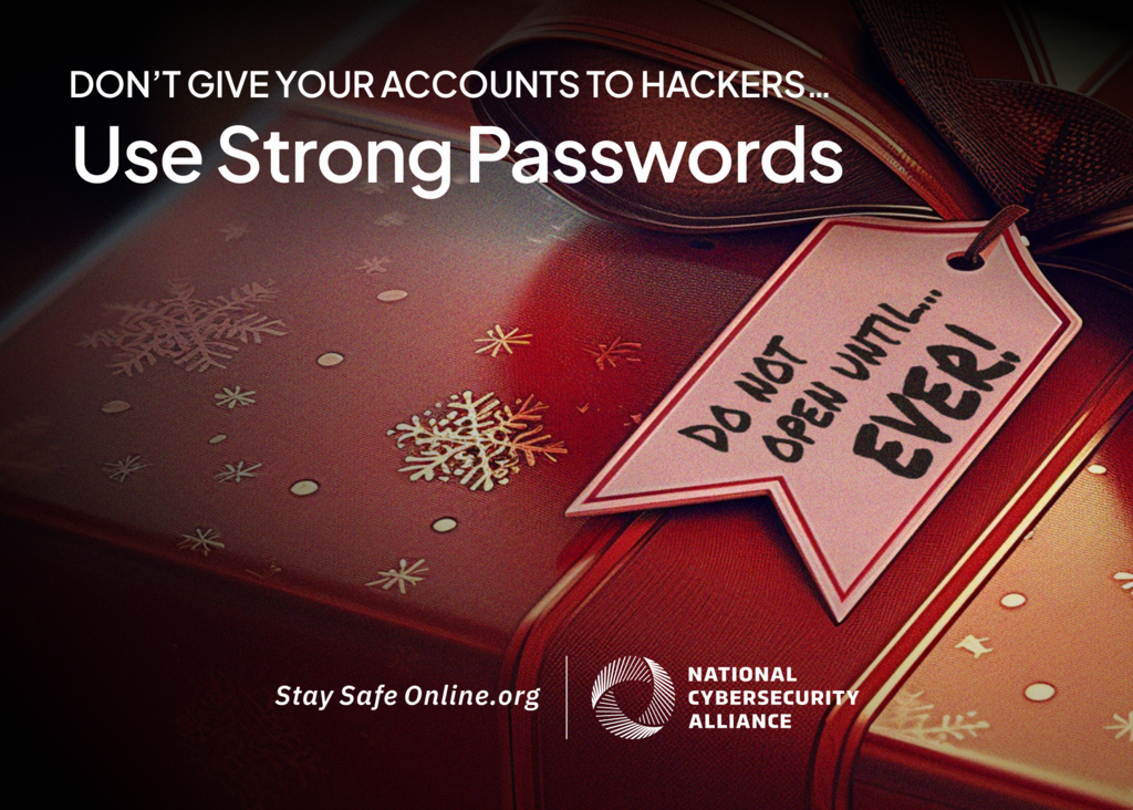 Dont give your accounts to hackers use strong passwords