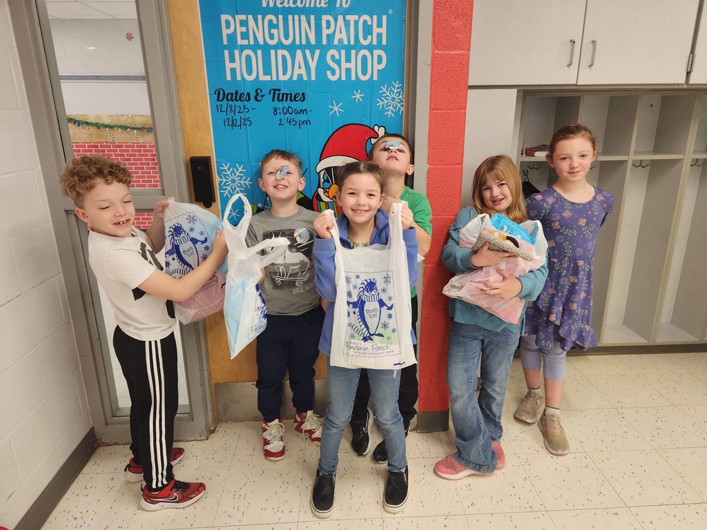 Students with candy bags
