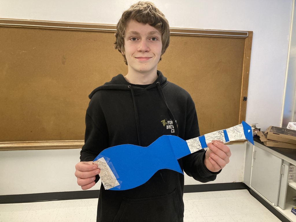 Student with STEP project