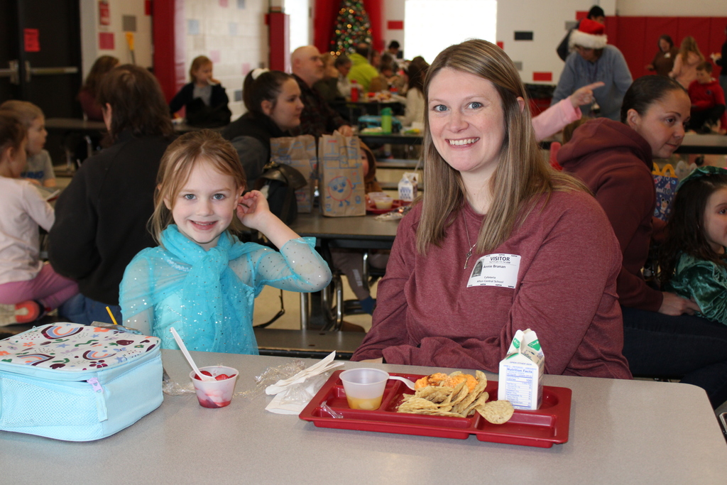 Student with parent for Very important person day