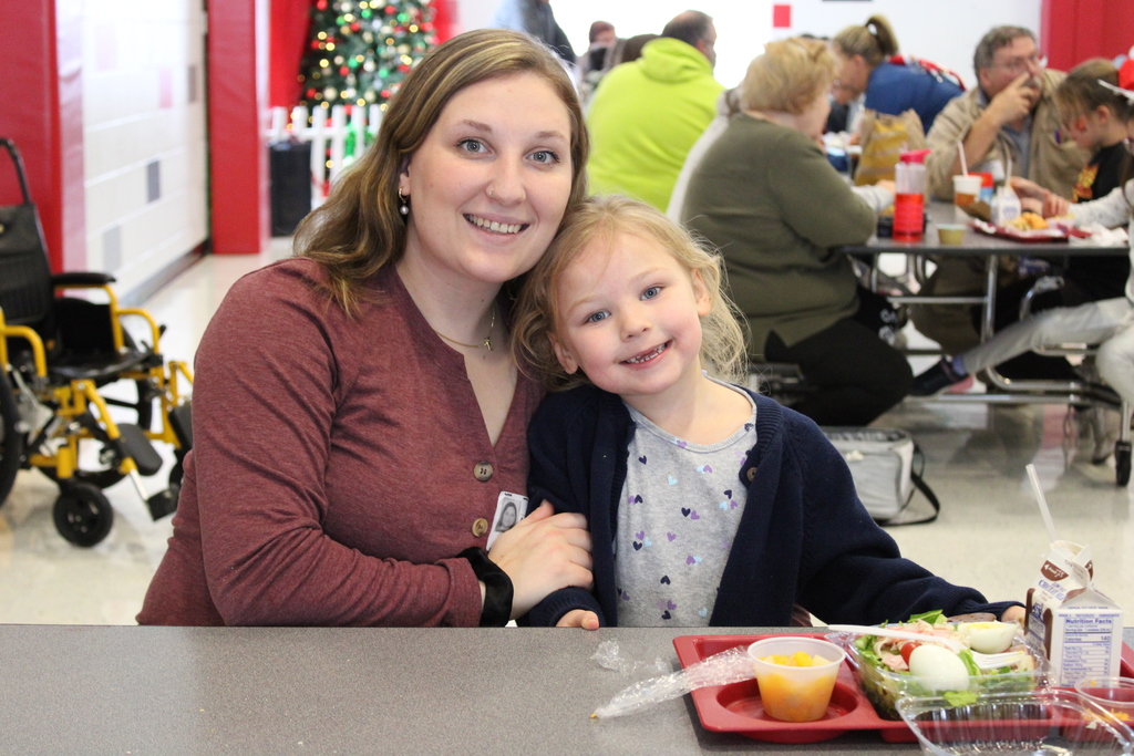 Student with parent for Very important person day