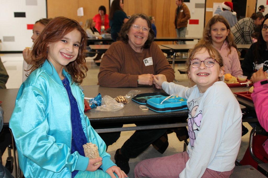 Student with parent for Very important person day