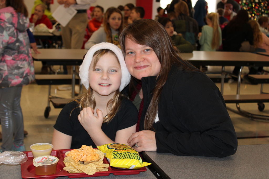 Student with parent for Very important person day