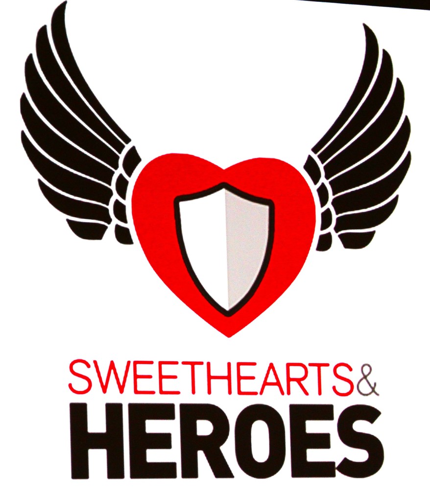 Sweethearts and heros logo