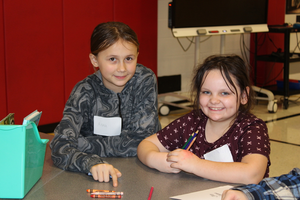 Students smiling together