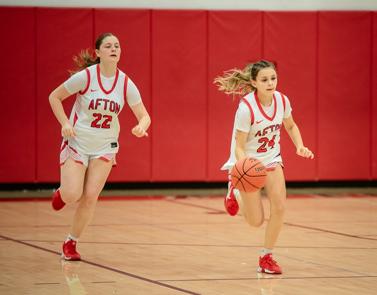 basketball players in action