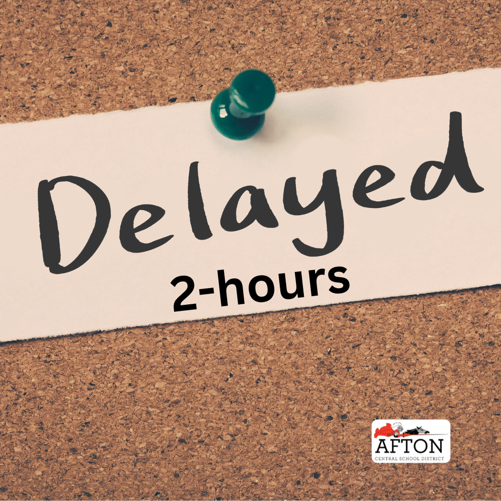 Delayed 2-Hours Afton Logo