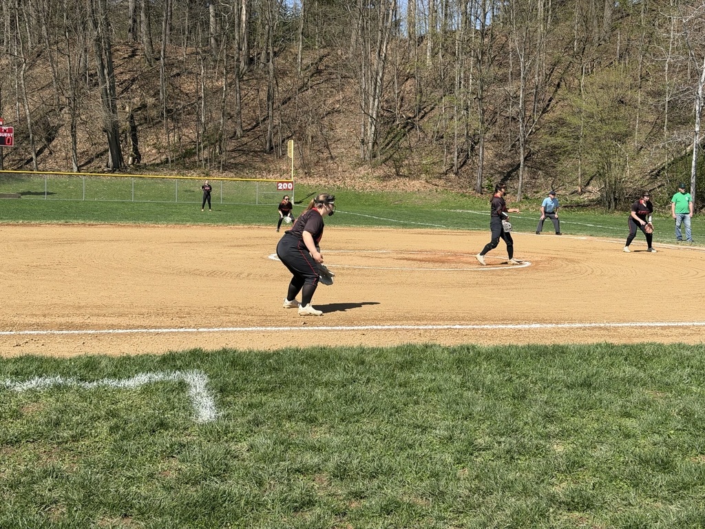 softball players in action on the field