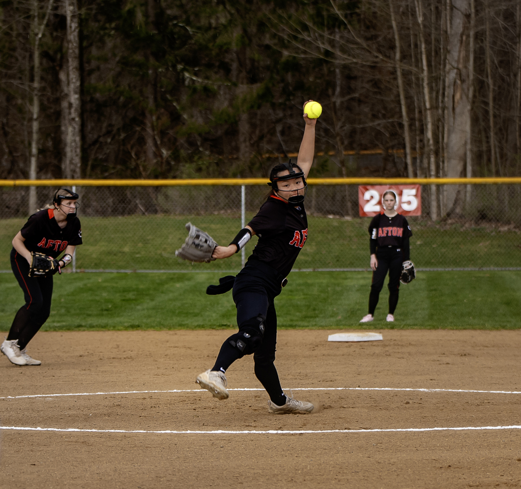 Jenna pitching
