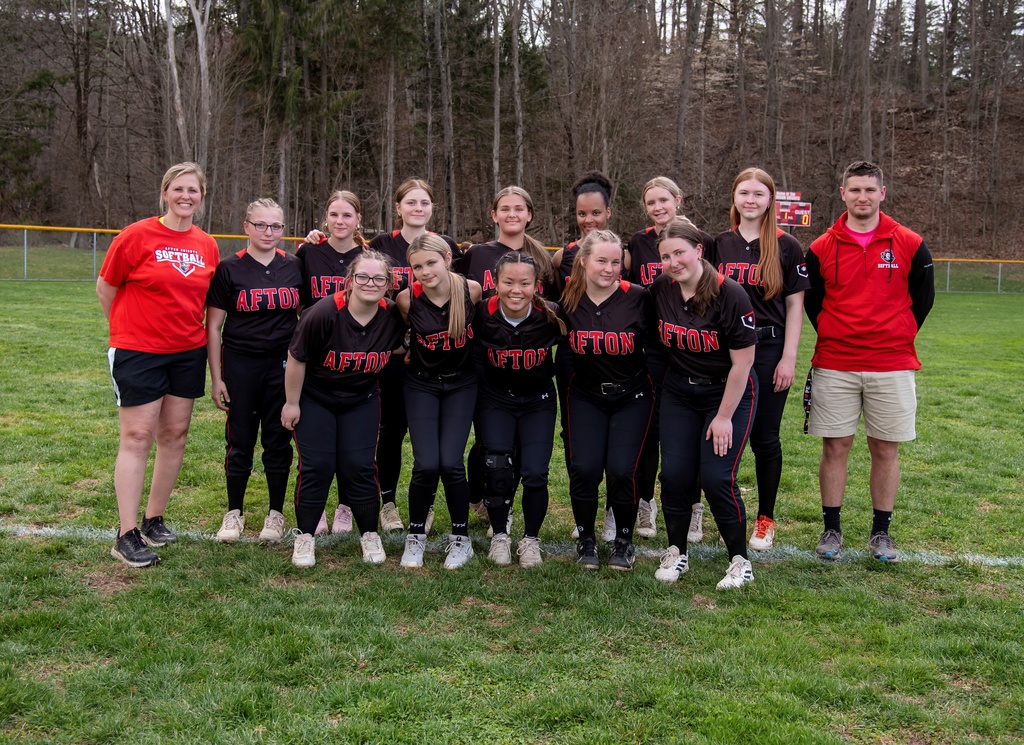 Softball team photo