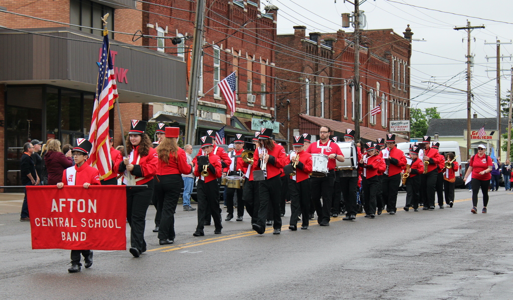 Afton CSD marching band