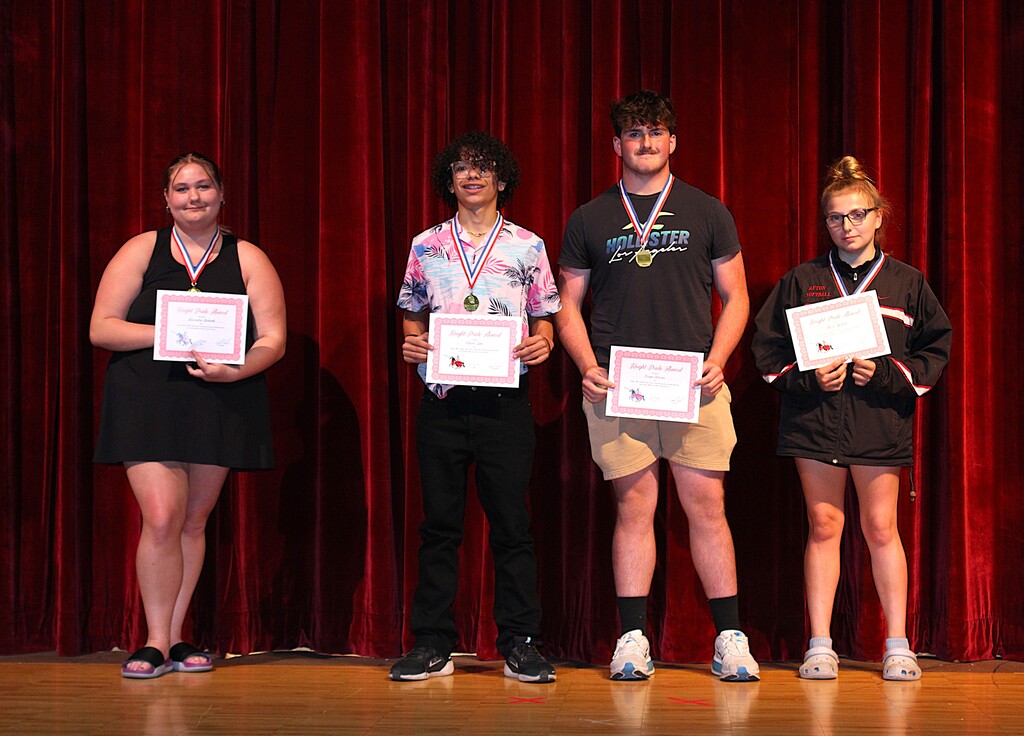 Students with awards