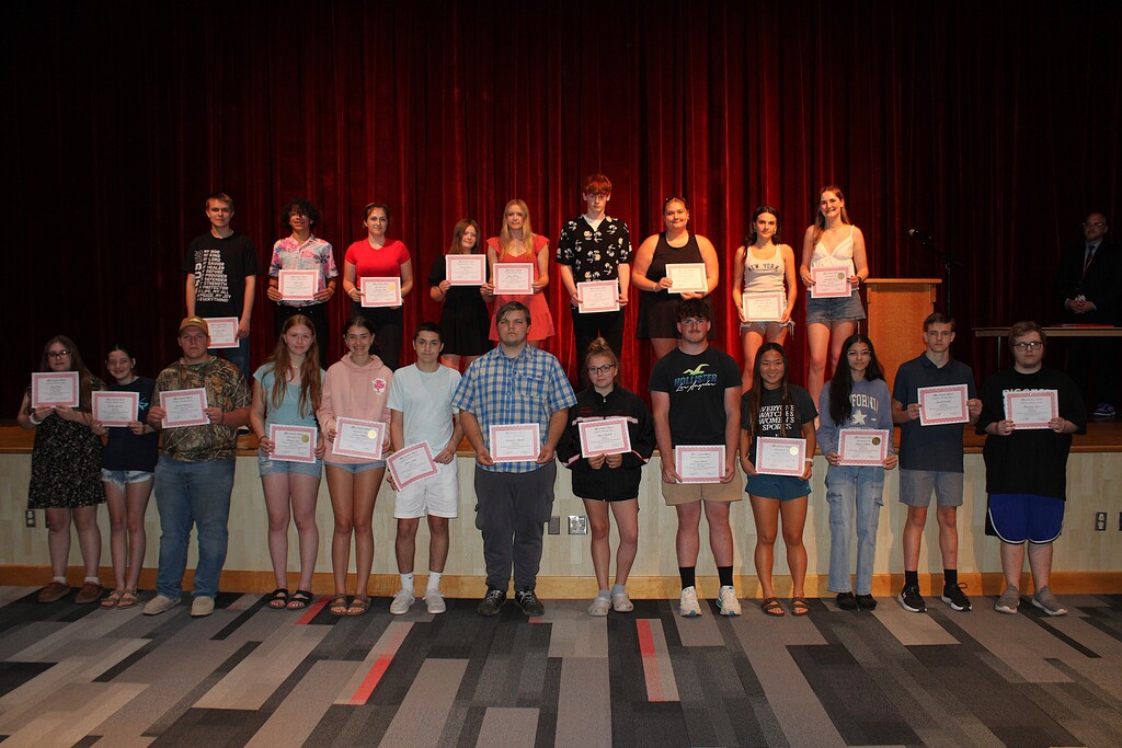 Students with awards