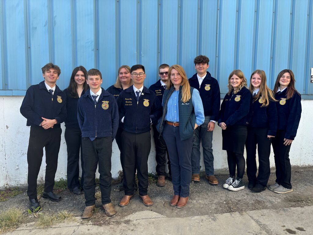 Afton FFA Squad Photo