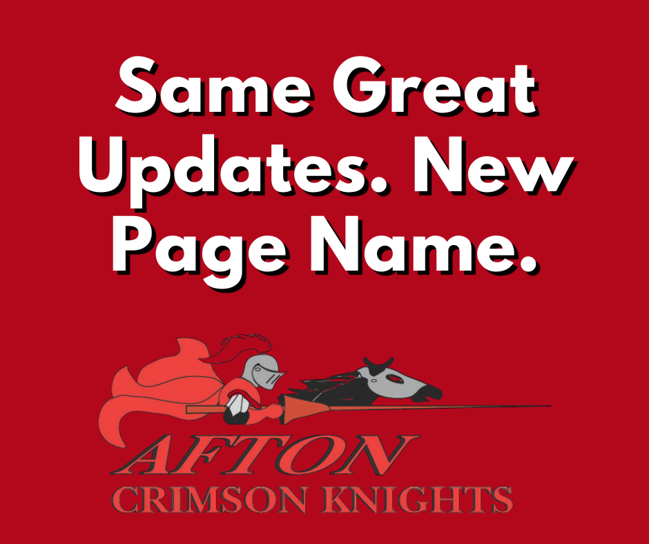 A graphic with text that reads, "Same Great Updates. New Page Name."