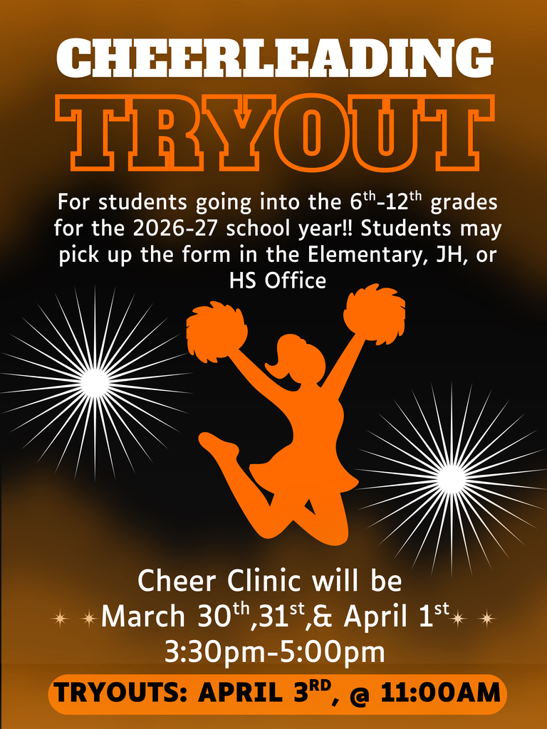 Cheerleading Tryout Poster