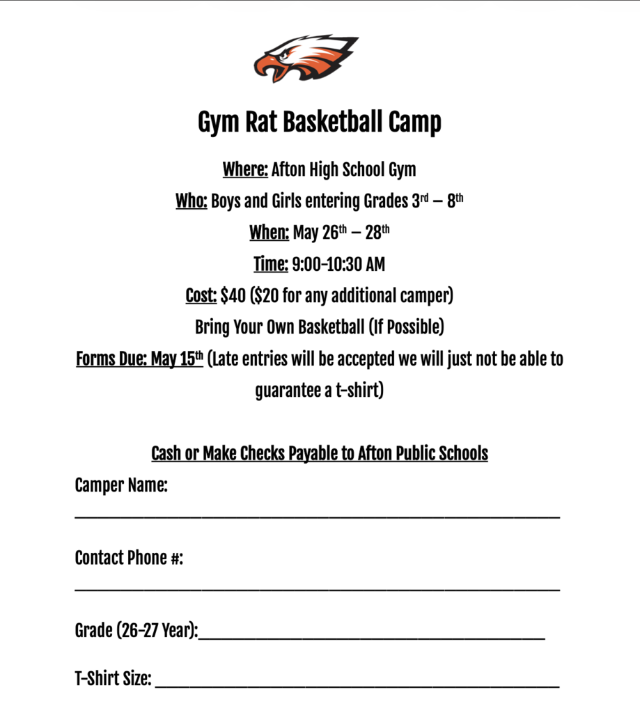 Gym Rat Camp