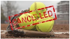 Softball Cancelled