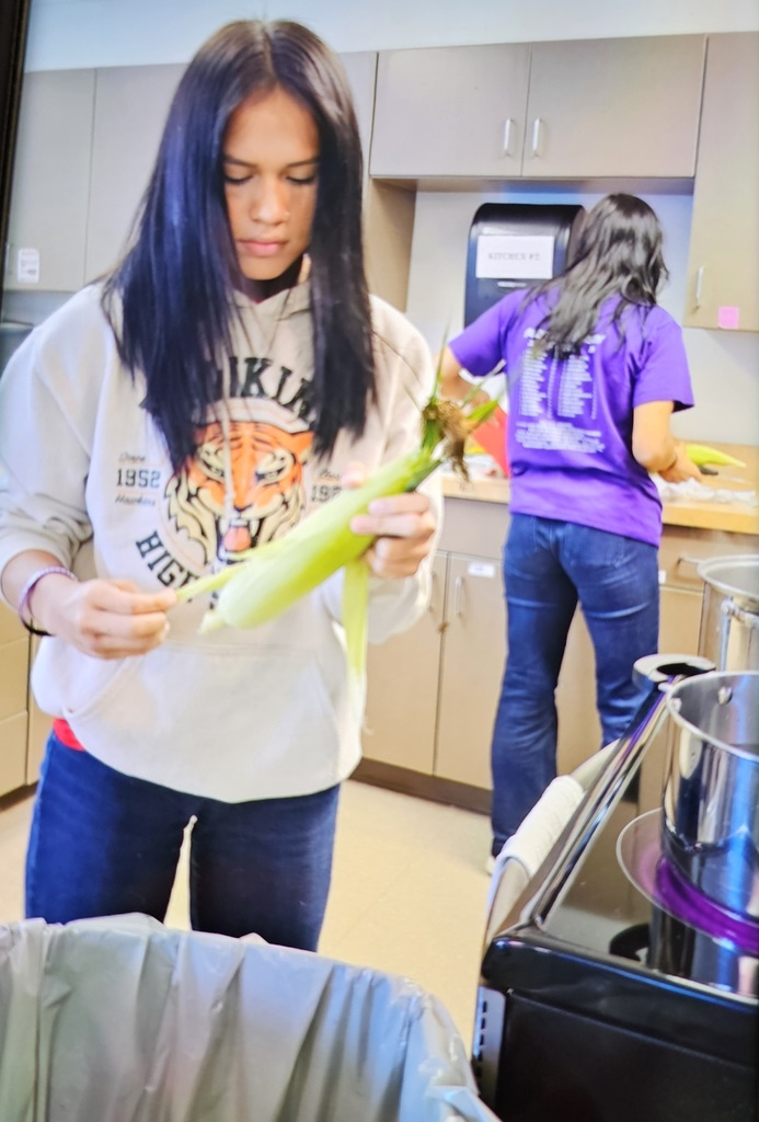shocking the corn for the boiling water method.