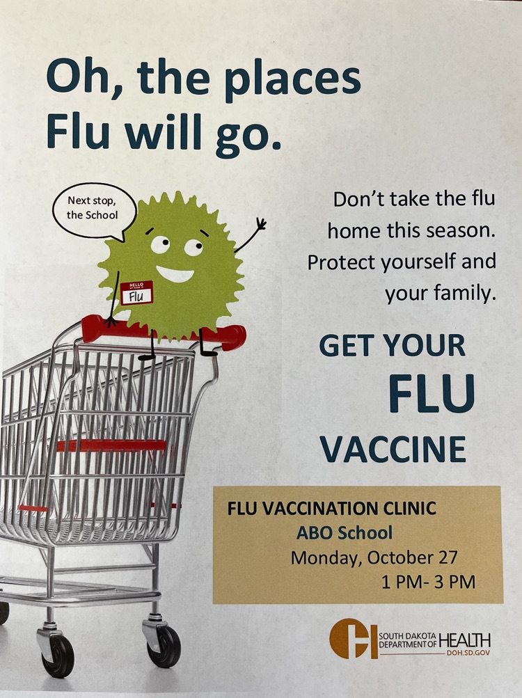 flu shot flyer