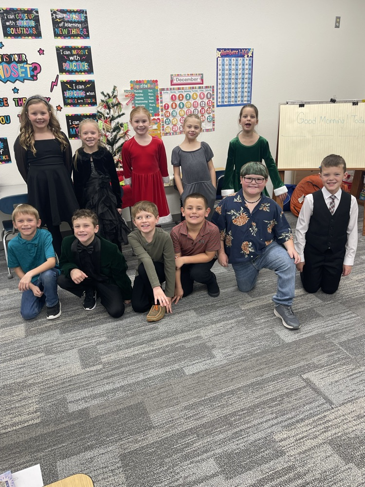 Second Graders are concert ready! ABO Christmas concert/Art show was wonderful!