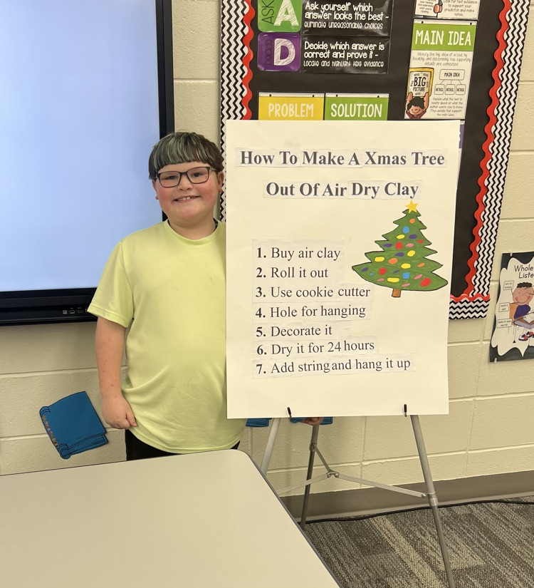 Second Grade demonstrations.