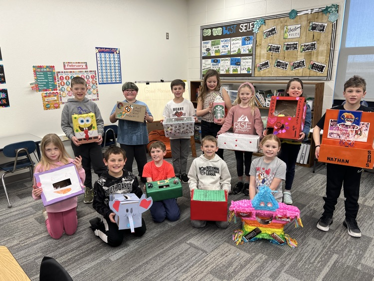 Happy Valentine’s Day from the Second Grade Class!