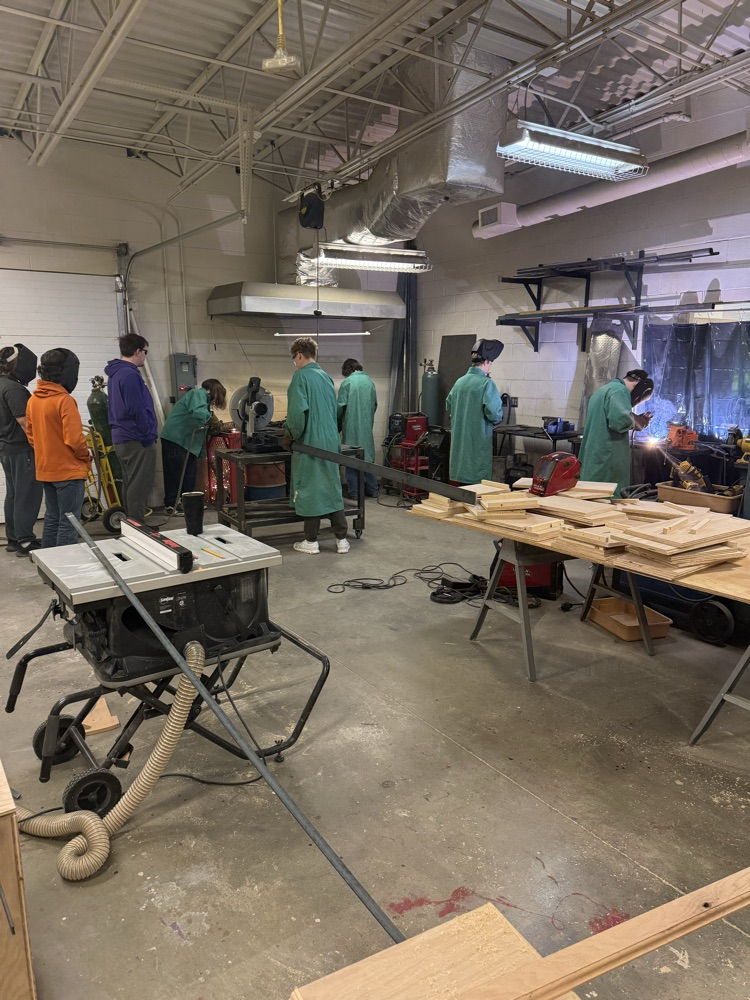 Welding and fabrication of metal projects .