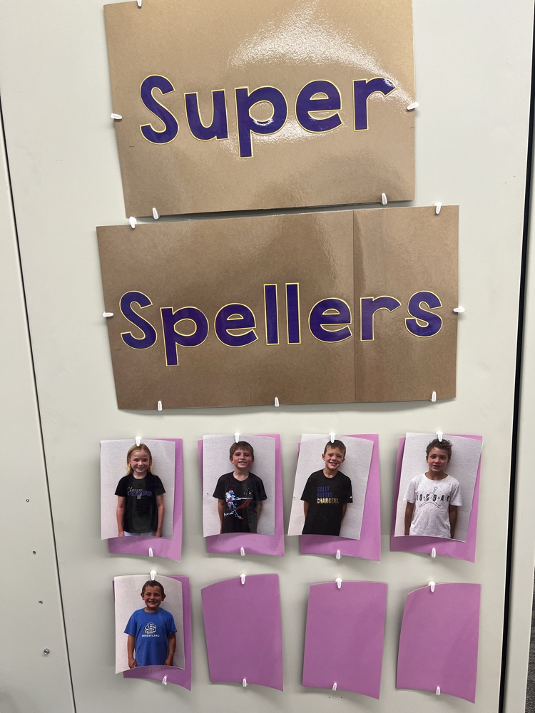 Second Grade Super Spellers!