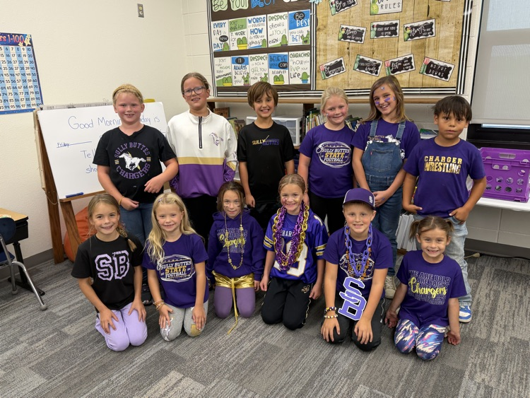 Happy Homecoming from the Second Grade!
