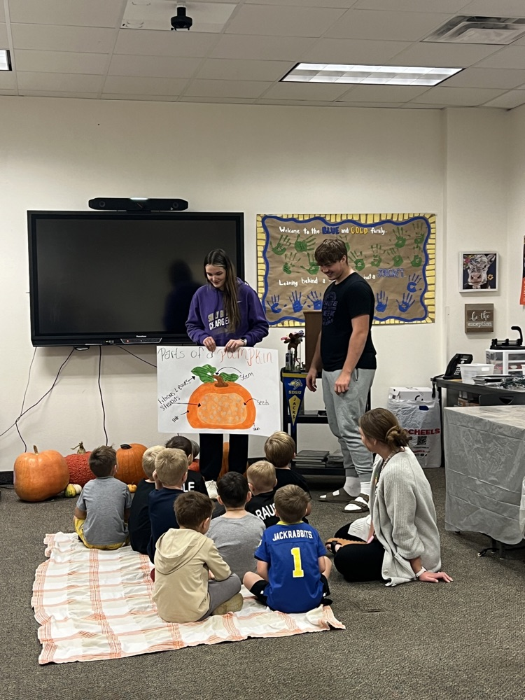 pumpkins with preschoolers
