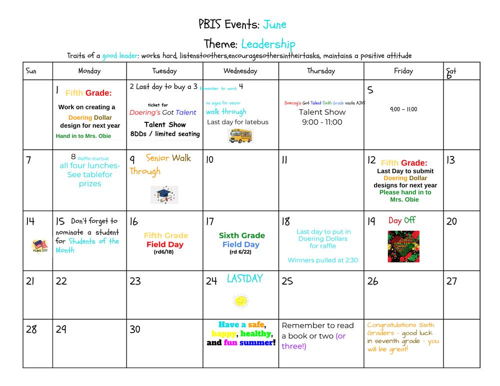 PBIS June