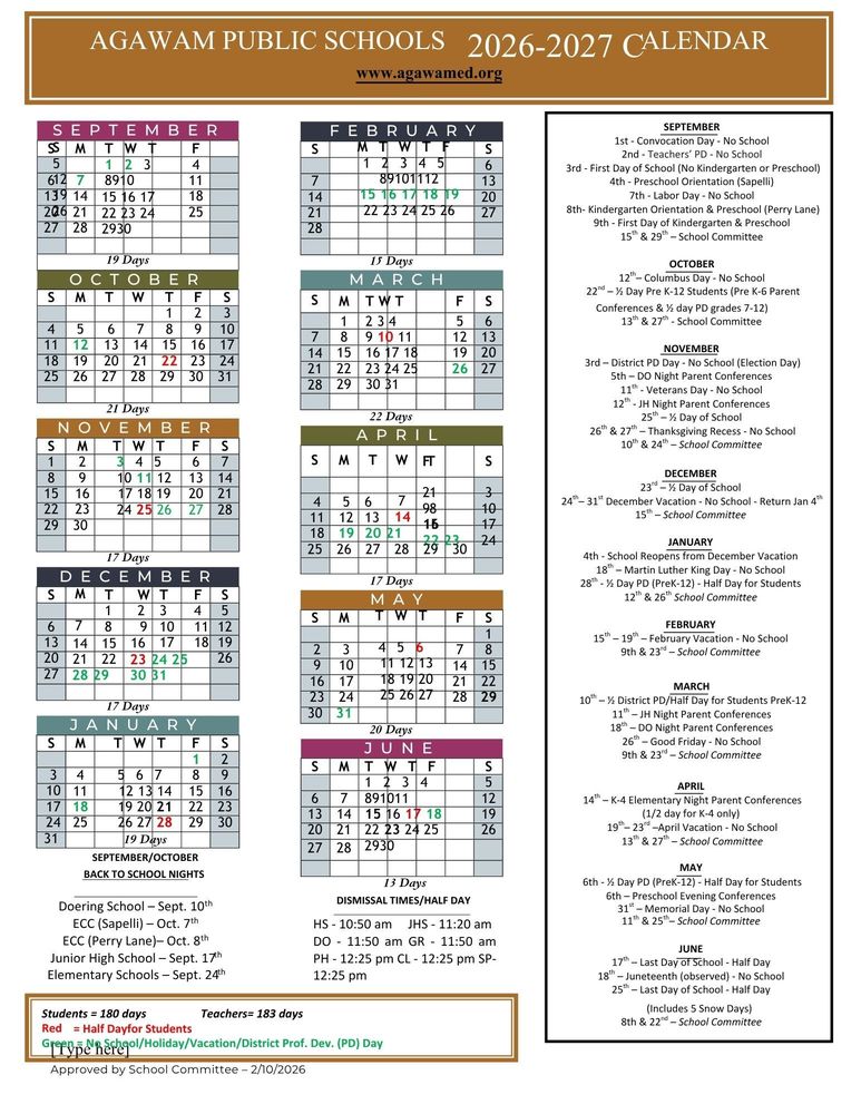Calendar