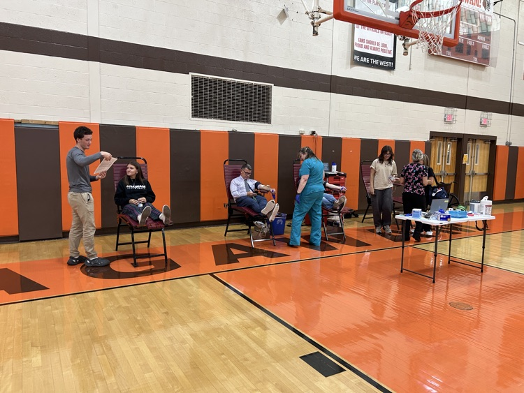 blood drive at AHS