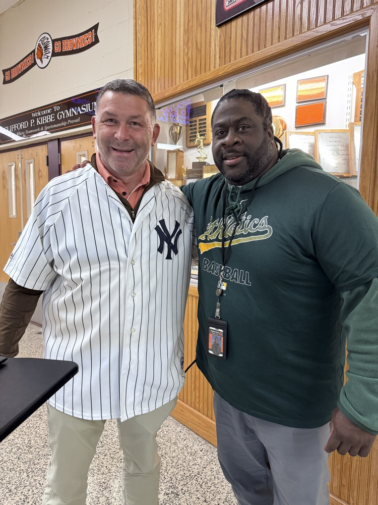 teachers with jerseys