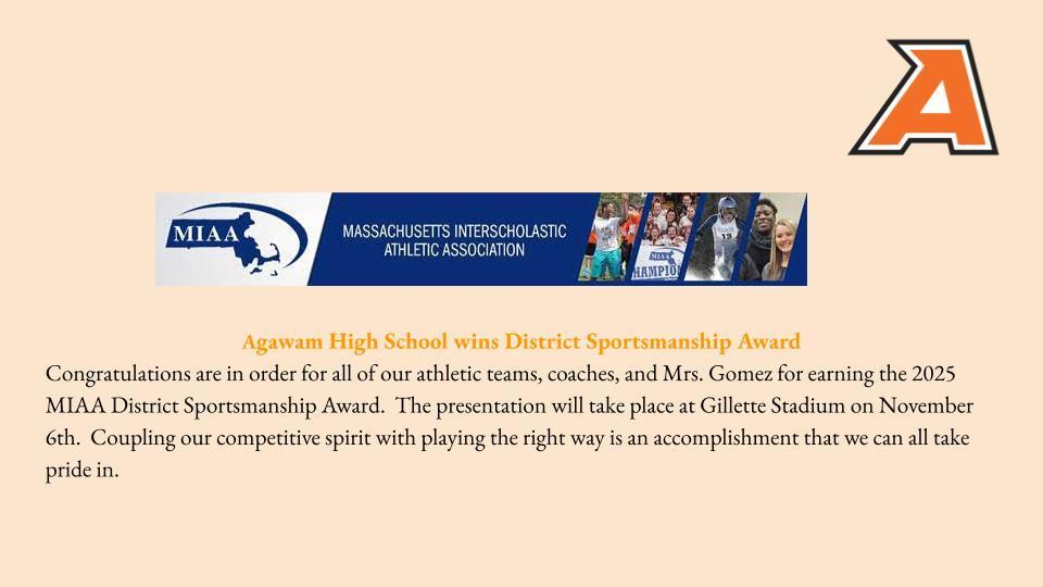 Congratulations AHS!