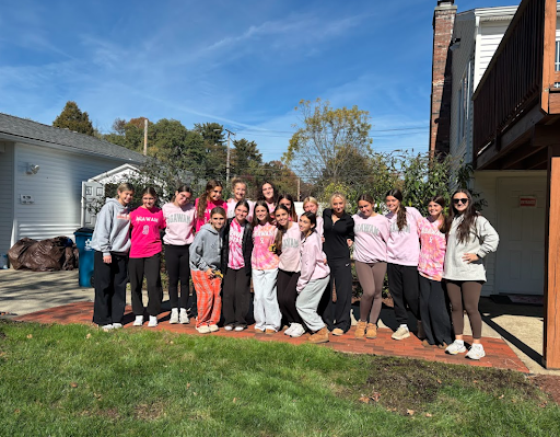 Field Hockey team at Cancer House of Hope