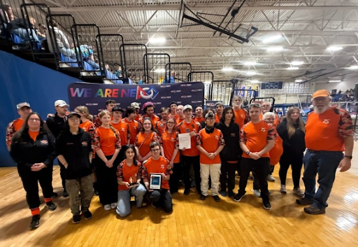 Rosie Robotics team members at a recent competition
