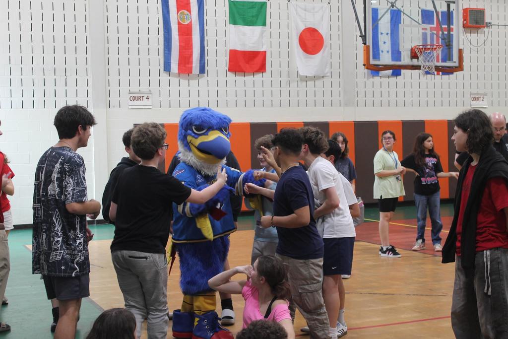 Screech first bumping students