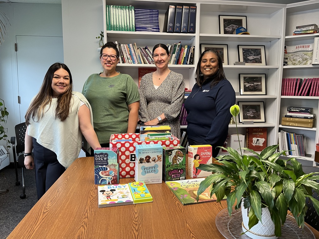 Superintendent Martin and the Holyoke Credit Union Representatives