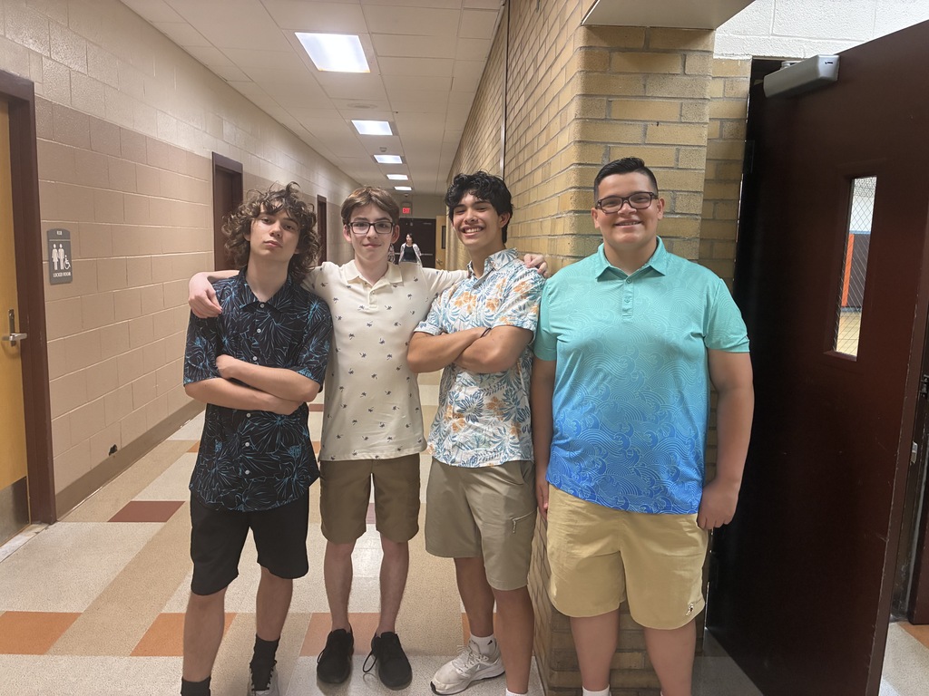boys posing for a picture