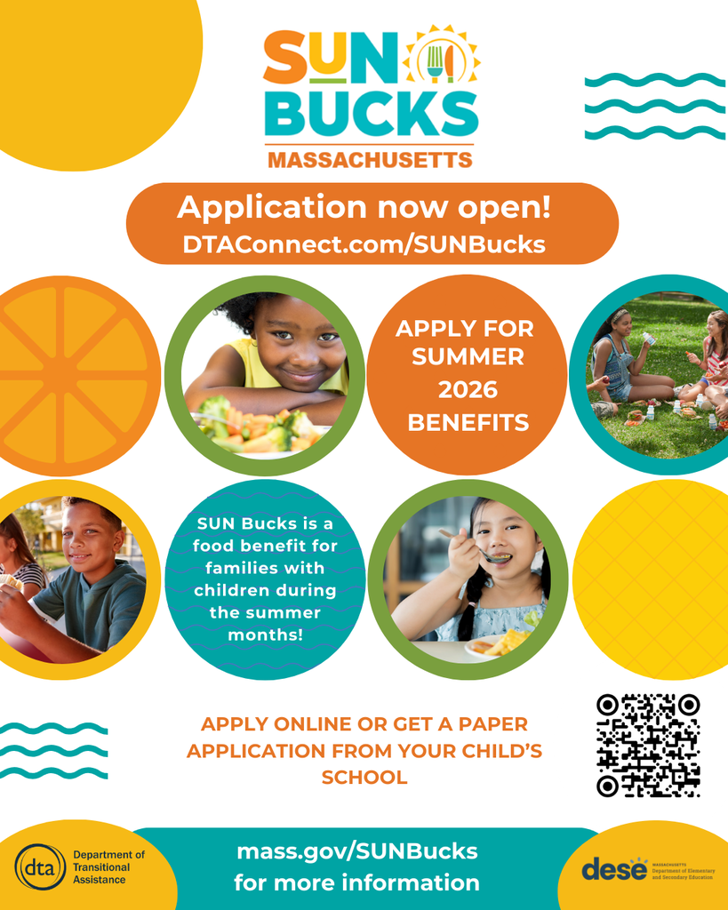 SUN Bucks Application now open!