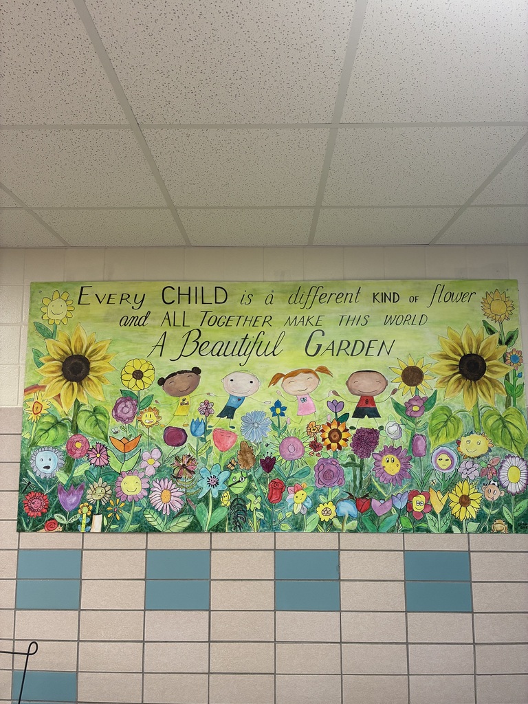 Flowers are like children's minds growing