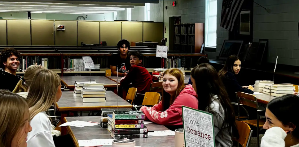 book speed dating in the library