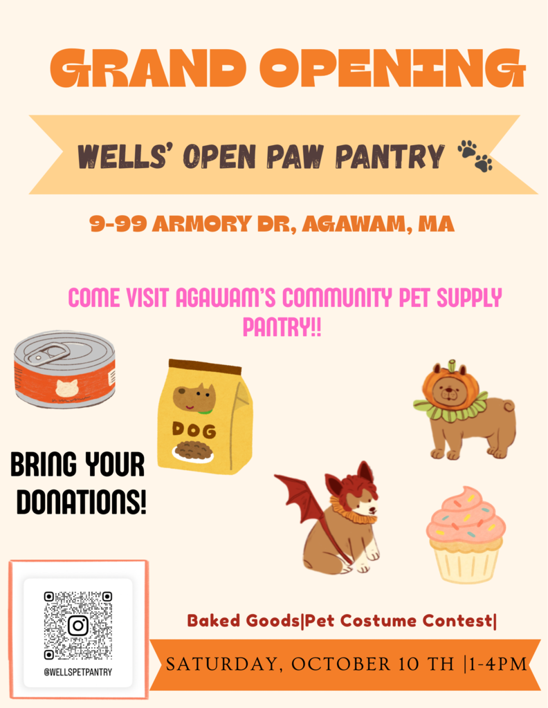 pet supply donations flyer