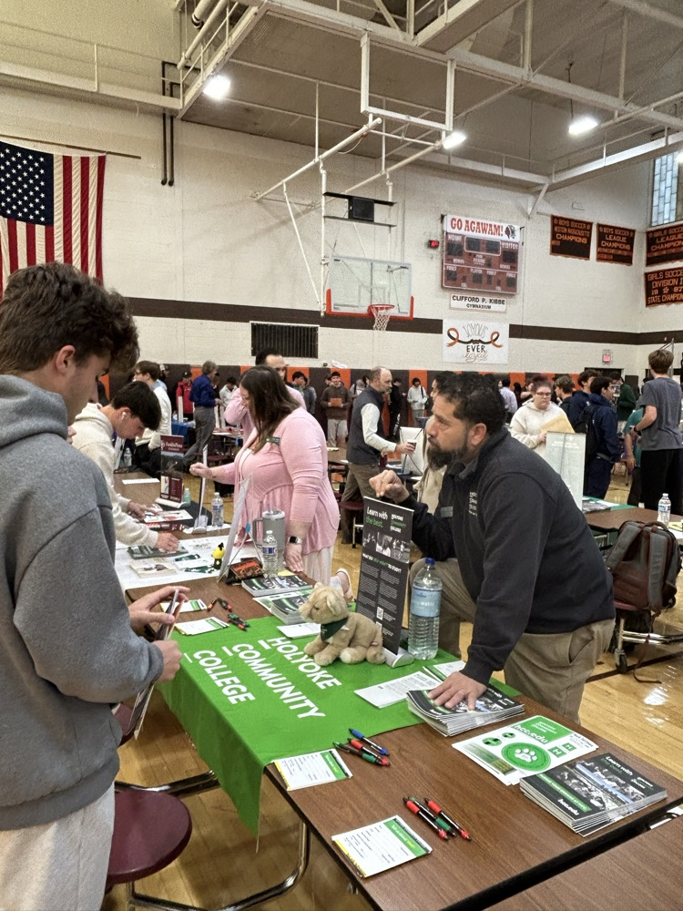 representatives in the gymnasium