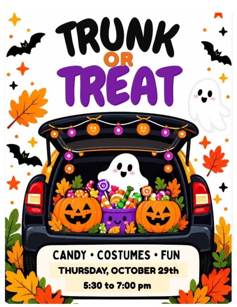 Trunk or Treat flyer