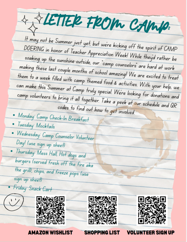 Teacher Appreciation Week
